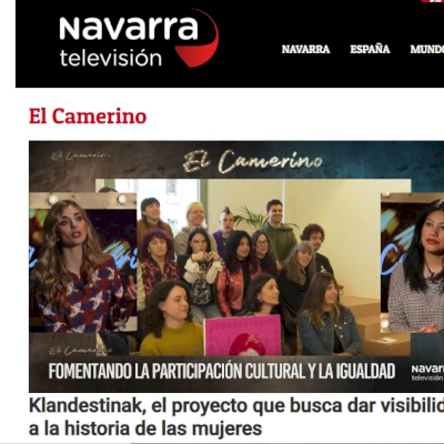 Klandestinak en Navarra Televisión